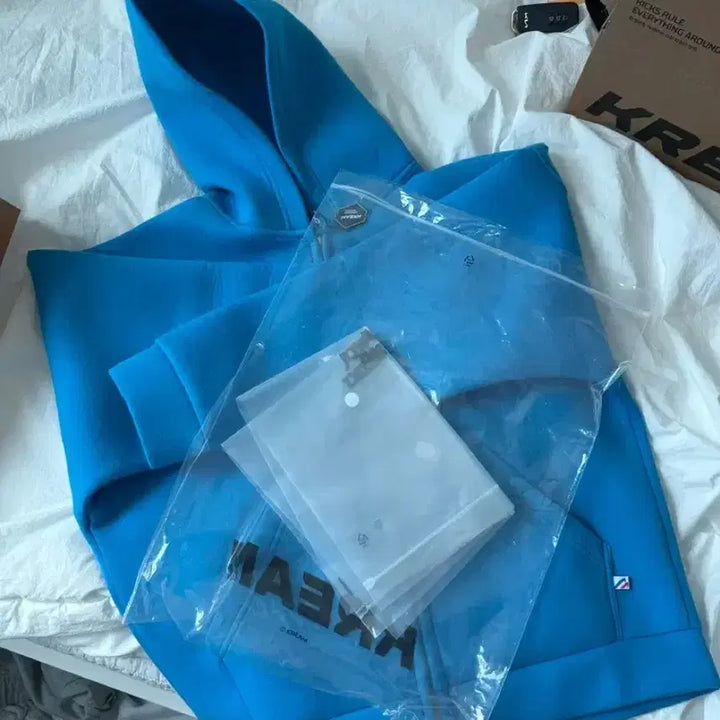 [BUNJANG] MJDI Bang E Zip-Up Hoodie Smurf Size M / (새상품) MJD 엠제이디 뱅어 집업 후드 스머프 M 사이즈