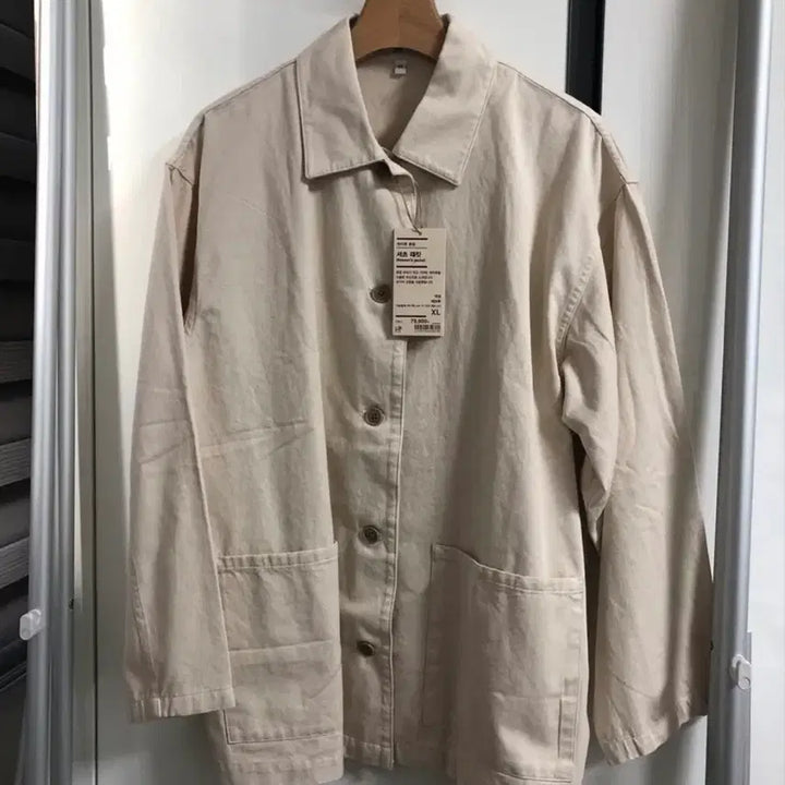 [BUNJANG] Muji Cotton Shirt Jacket XL / [새상품] 무인양품 셔츠 재킷 XL (정가 79,900원)