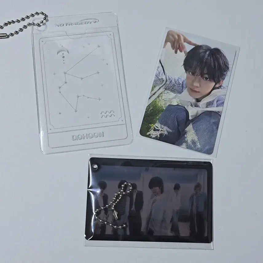 [BUNJANG] TWS Dohoon NO TRAGEDY Photocard + Holder Set / 투어스 도훈 no tragedy 미공포 포토카드+홀더