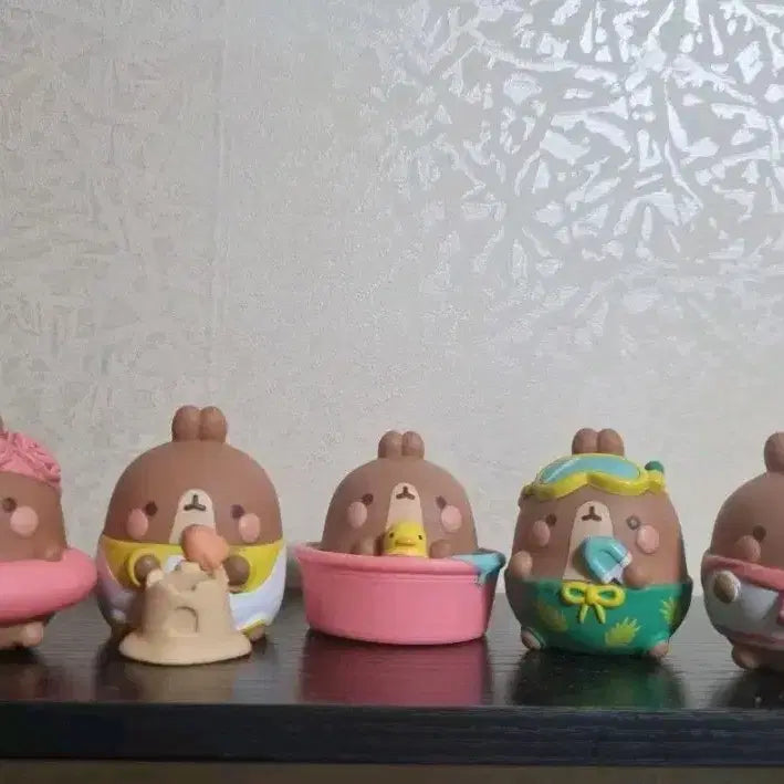 [BUNJANG] Molang Figure Bundle Set / 몰랑이 피규어 일괄