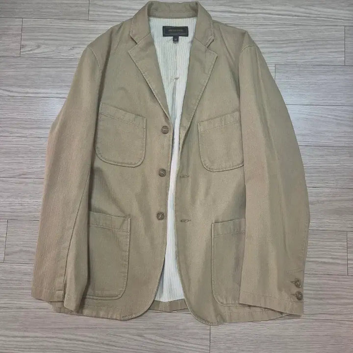 [BUNJANG] Uniform Bridge Chino Jacket Beige / 유니폼브릿지 치노자켓
