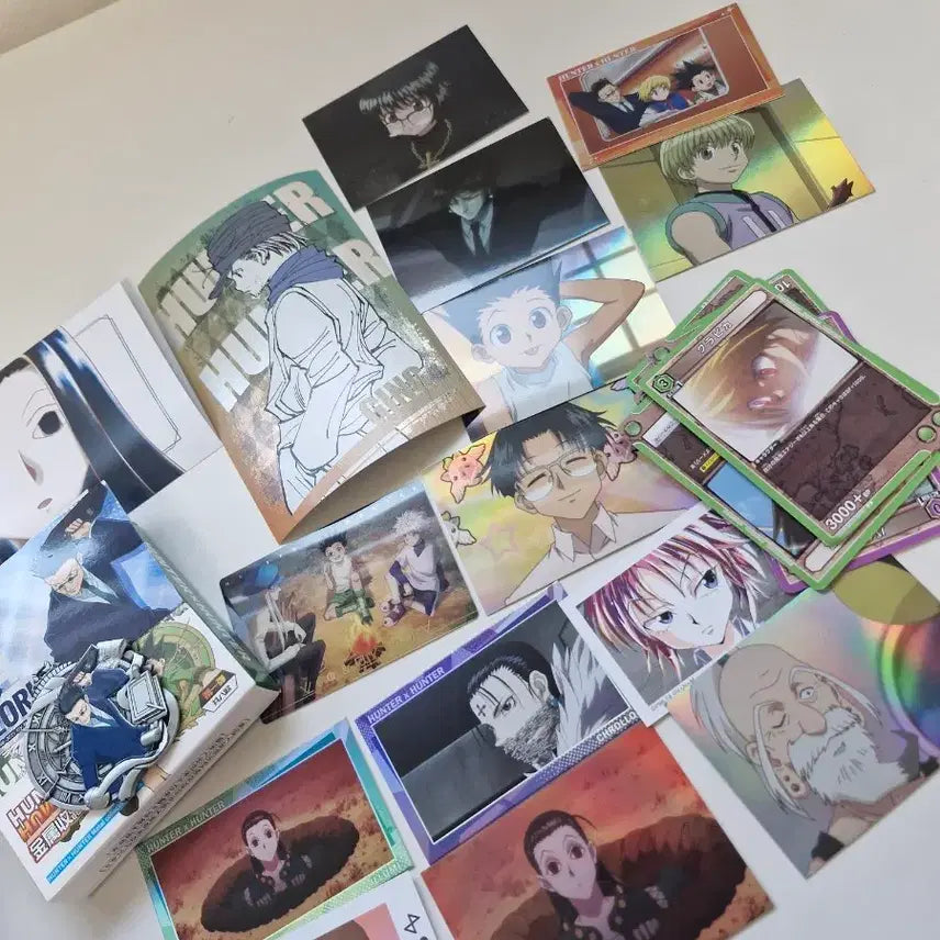 [BUNJANG] Hunter x Hunter Paper Card Postcard Goods Bundle Set / 헌터헌터 헌헌 지류카드엽서굿즈 일괄판매