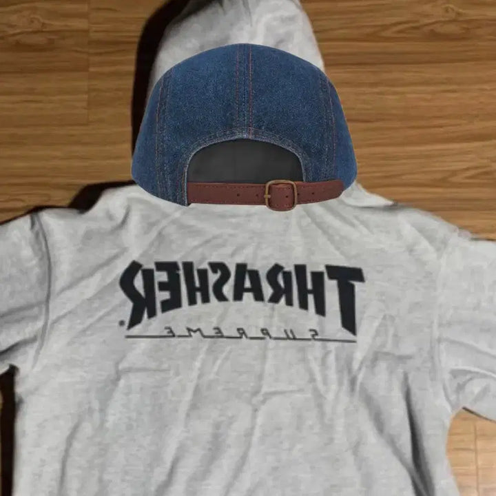 [BUNJANG] Supreme x Thrasher Hoodie, Supreme 22FW Denim Cap / 슈프림X트레셔 후드티, 슈프림 22fw 데님 캡프캡