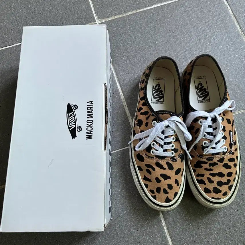 [BUNJANG] Vans x Wacko Maria Authentic Sneakers / 반스 와코마리아 어센틱 275