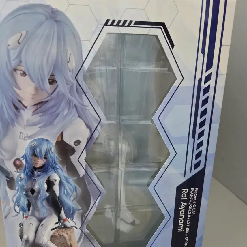 [BUNJANG] Limited Edition Precious GEM Series Neon Genesis Evangelion Ayanami Rei Figure / 한정판 Precious GEM 시리즈 신에반게리온 극장판 아야나미 레이