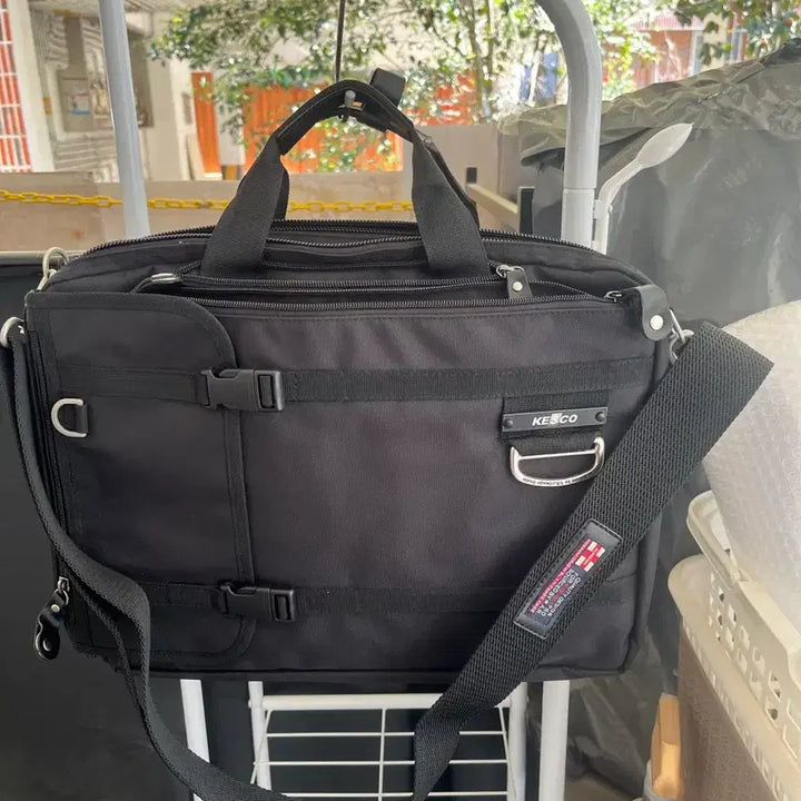 [BUNJANG] NUMANNI Black 3-Way Briefcase Backpack / NUMANNI 누마니 블랙 3way 서류 가방겸 백팩