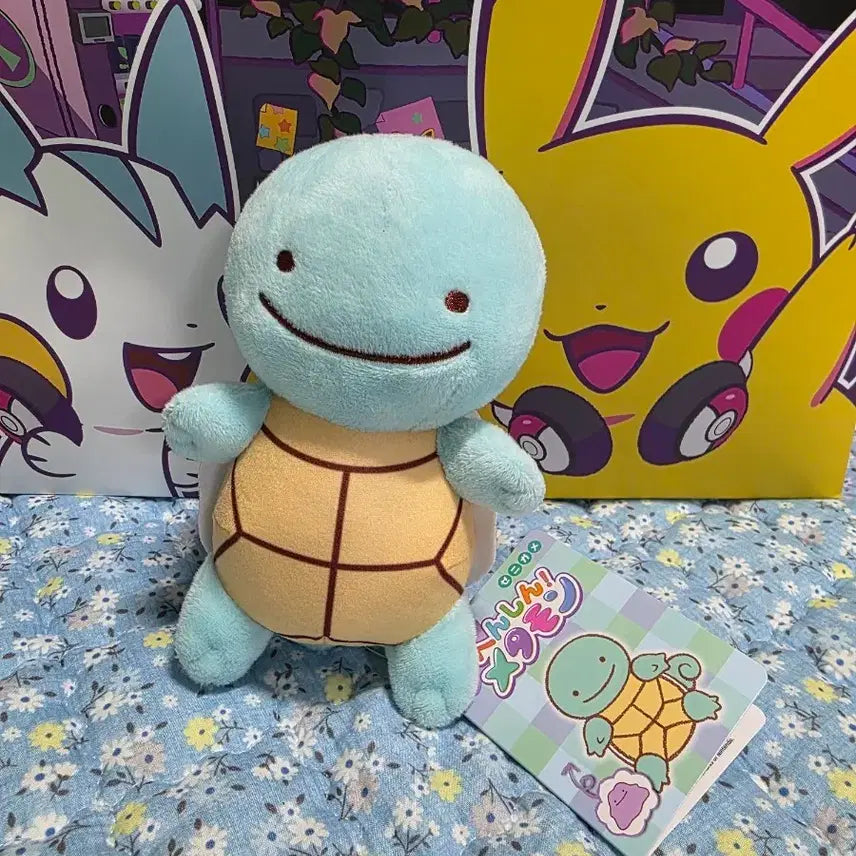 [BUNJANG] Pokemon Transformation Metamon Squirtle Plush / 변신 메타몽 꼬부기 인형