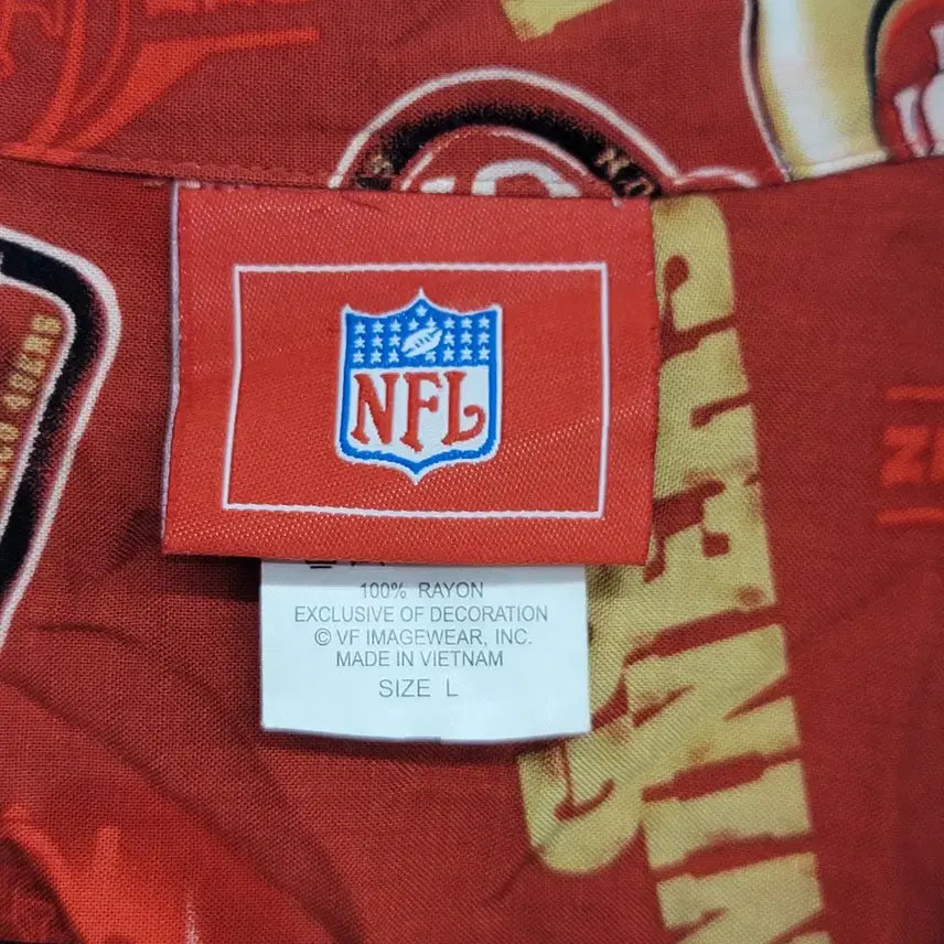 [BUNJANG] USA NFL Hawaiian Shirt XL / [105/XL] NFL 하와이안 셔츠/ USA