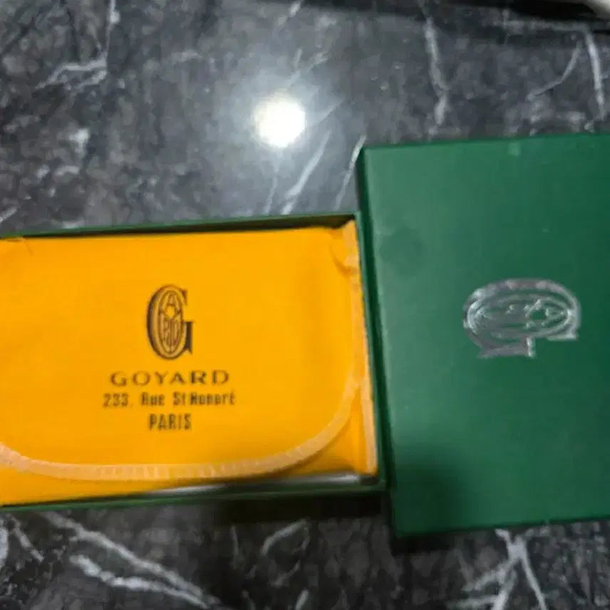 [BUNJANG] Goyard Card Holder Red Leather / 고야드 카드지갑 레드