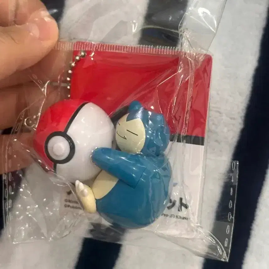 [BUNJANG] Japan Authentic Snorlax Swing Mascot Keychain / (미개봉) 일본 정품 포켓몬스터 잠만보 스윙 마스코트 키링