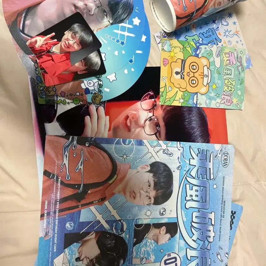 [BUNJANG] Doran 2025 Birthday Cafe Goods Set / 도란 2025 생카 굿즈 판매