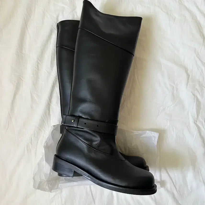 [BUNJANG] Epingler Belted Long Boots / epingler 에핑글러 롱 부츠