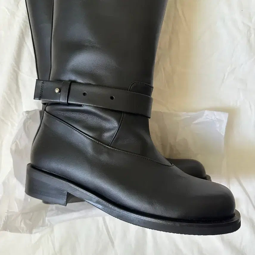 [BUNJANG] Epingler Belted Long Boots / epingler 에핑글러 롱 부츠