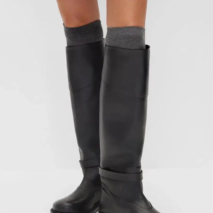 [BUNJANG] Epingler Belted Long Boots / epingler 에핑글러 롱 부츠