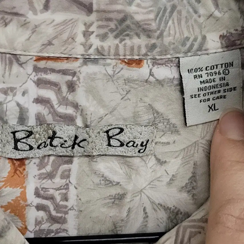 [SOLD OUT] [110/XXL] Batik Bay 하와이안 셔츠/ USA