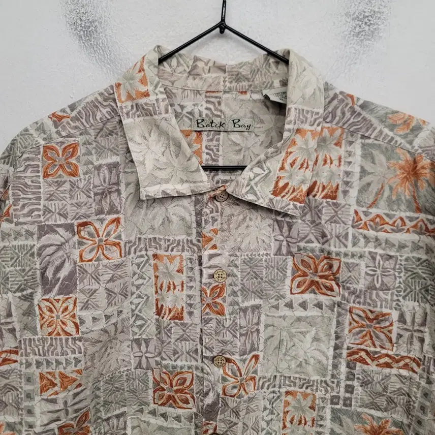 [SOLD OUT] [110/XXL] Batik Bay 하와이안 셔츠/ USA