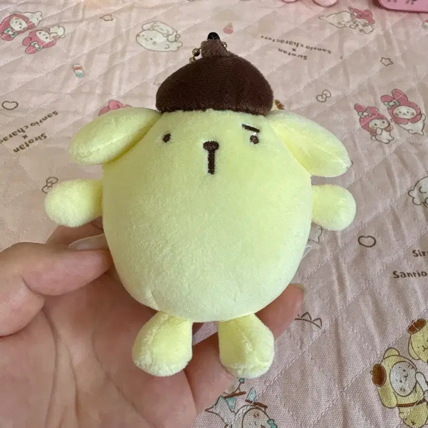 [BUNJANG] Pom Pom Purin Trading Muneu Gurumi Doll Keychain / 폼폼푸린 트레이딩 무뉴구루미 인형 키링