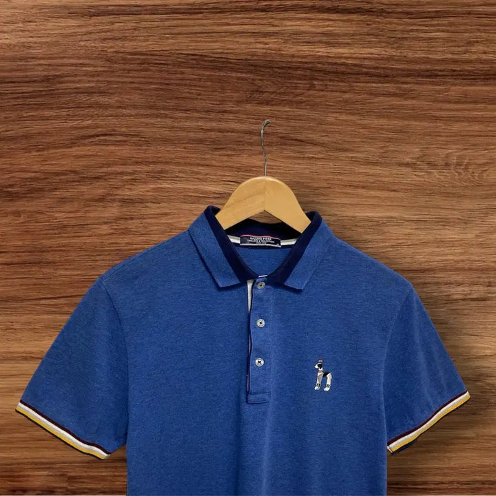 [BUNJANG] Hazzys PREP Embroidered Logo Polo Shirt L / 헤지스 PREP 자수로고 폴로 카라티 L