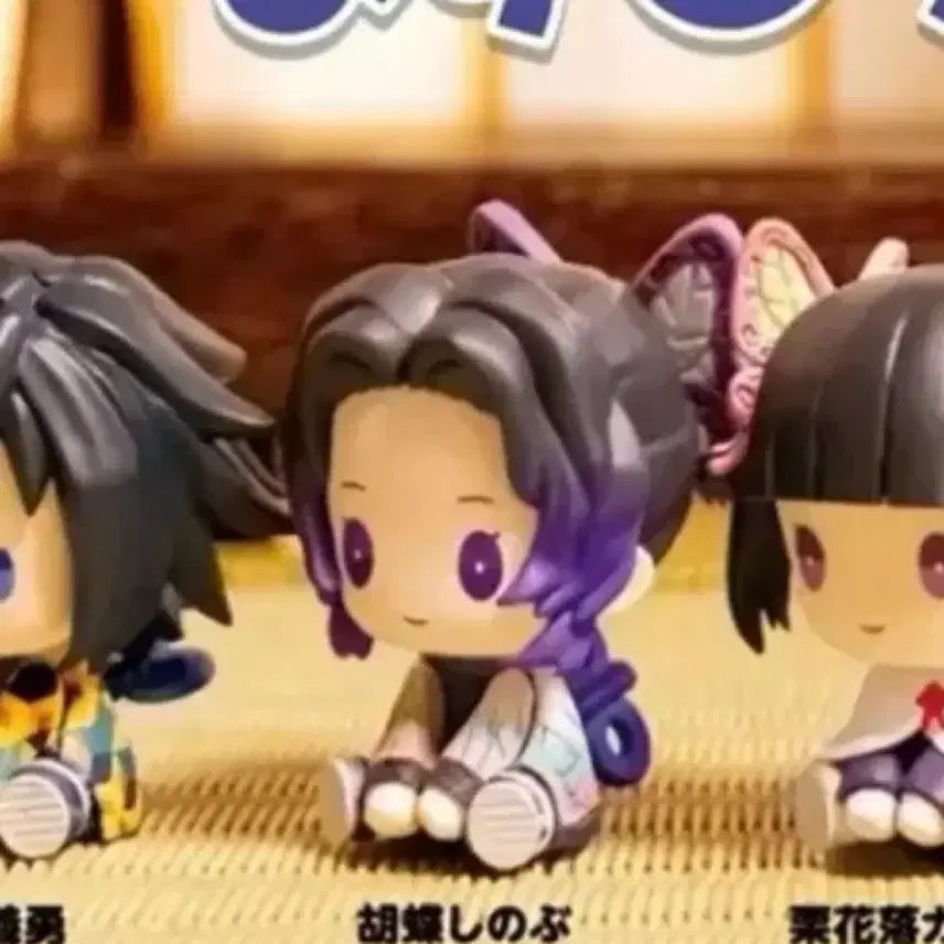 [BUNJANG] Demon Slayer Shinobu Wind-up Gacha Figure (Sealed) / 미개봉) 귀멸의칼날 페탓토 태엽 가챠 시노부