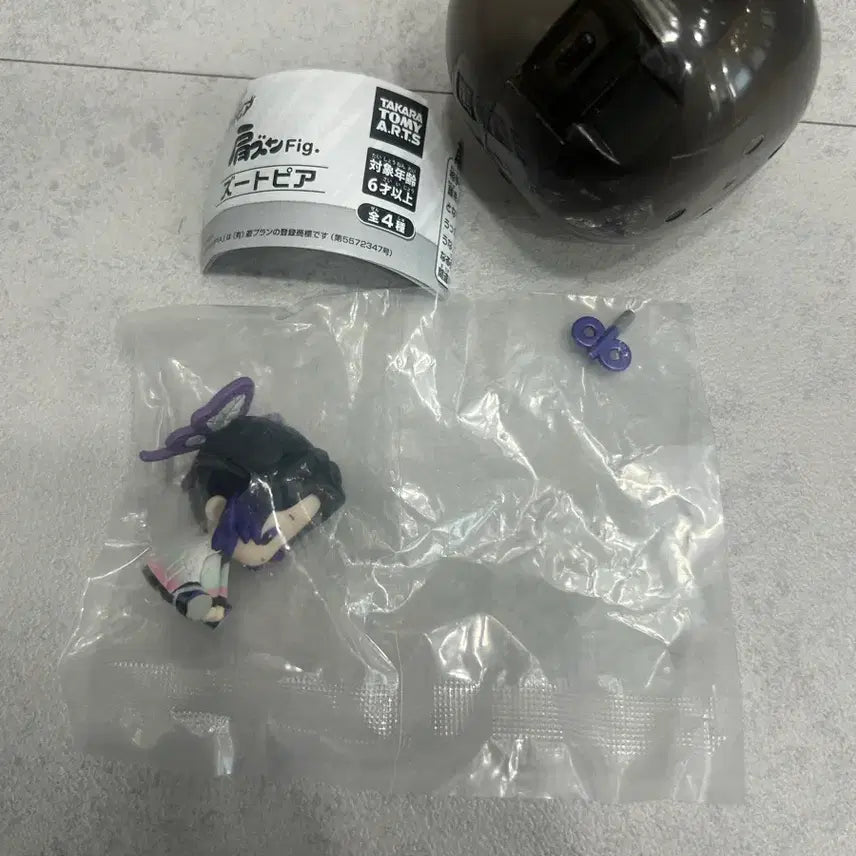 [BUNJANG] Demon Slayer Shinobu Wind-up Gacha Figure (Sealed) / 미개봉) 귀멸의칼날 페탓토 태엽 가챠 시노부
