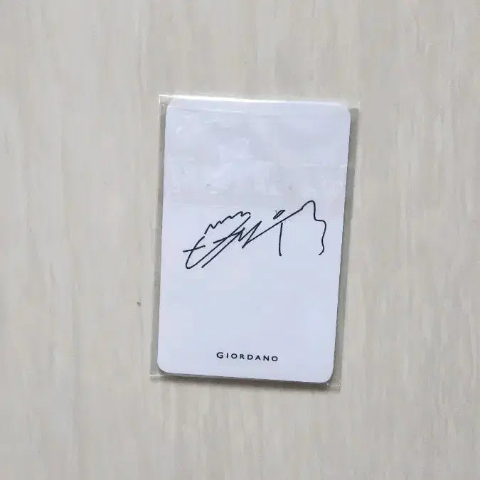 [BUNJANG] Byun Woo Seok Giordano 1st Edition Photocard / 변우석 지오다노1차포토카드
