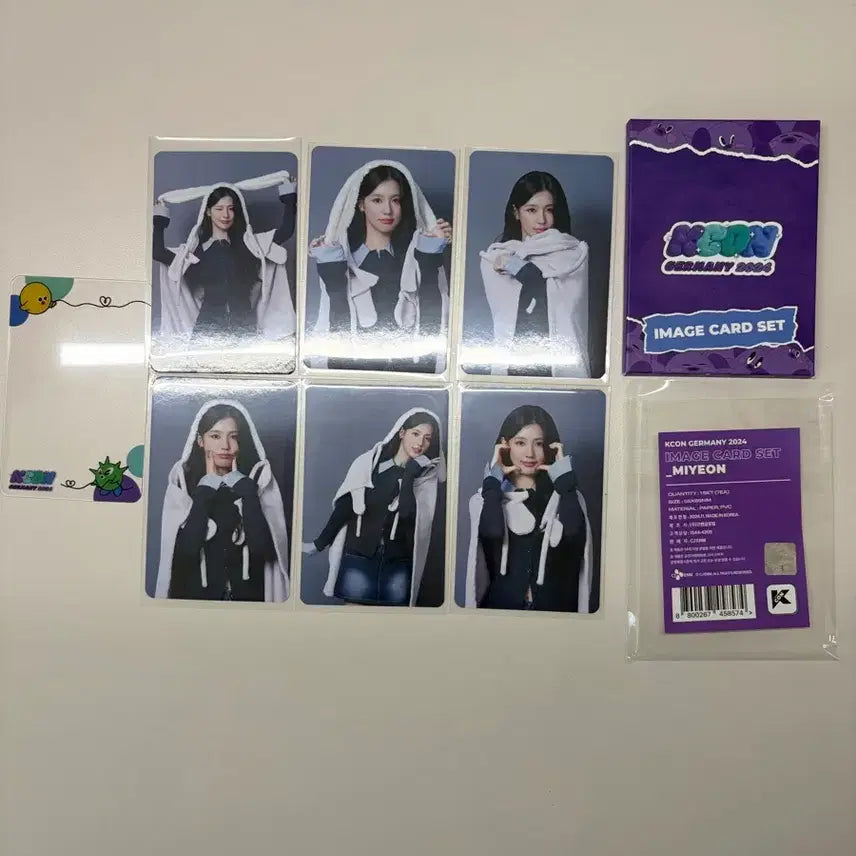 [BUNJANG]  (G)I-DLE Miyeon Photocard KCON MD / 아이들 미연 포카 케이콘 엠디 풀박