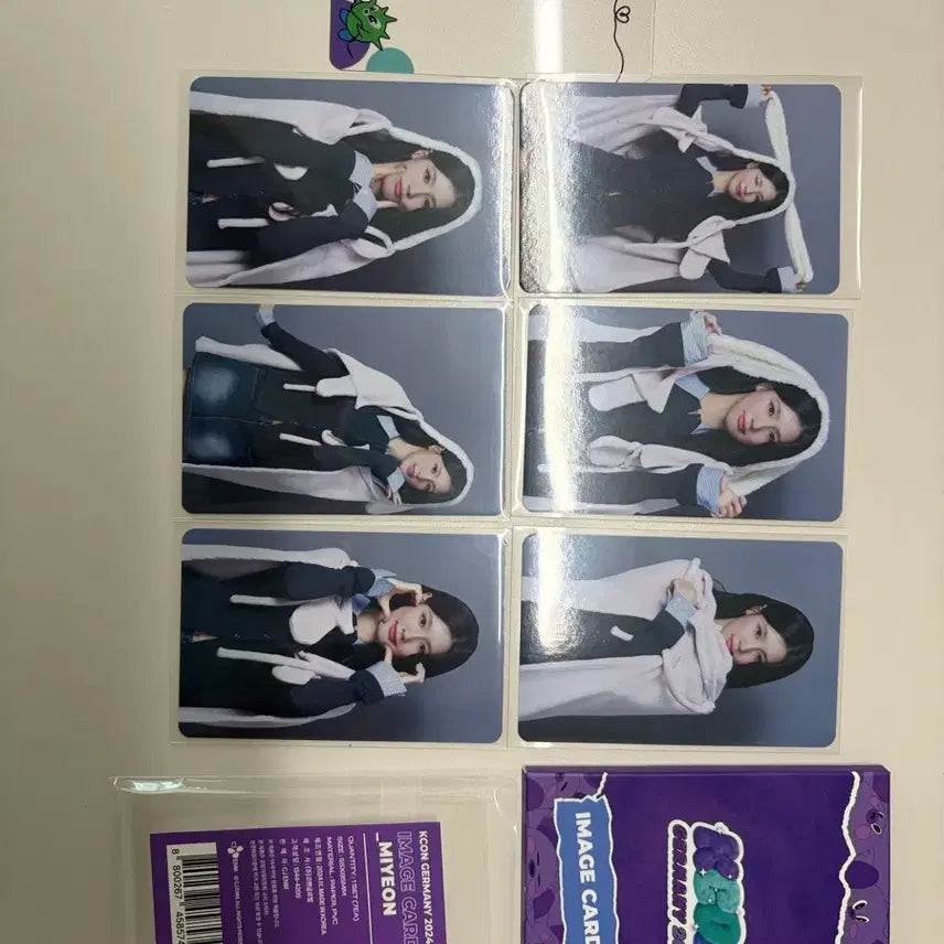[BUNJANG]  (G)I-DLE Miyeon Photocard KCON MD / 아이들 미연 포카 케이콘 엠디 풀박