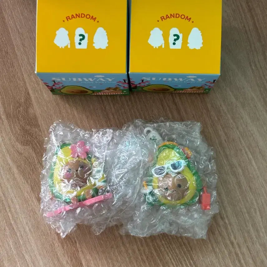 [BUNJANG] Subway Kado Keychain Picnic Edition Bundle Set / 서브웨이 카도 키링 피크닉 에디션 2개 일괄 미사용