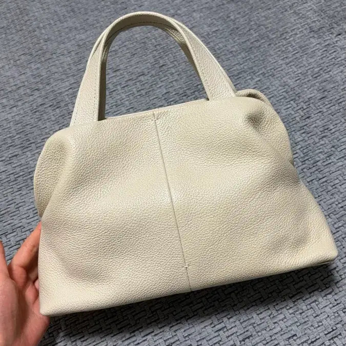 [BUNJANG] Atelier de Lumen Pave Petit Bag Tote Bag Misty White / 아뜰리에드루멘 파베 쁘띠백 토트백 미스티화이트 pave petit bag