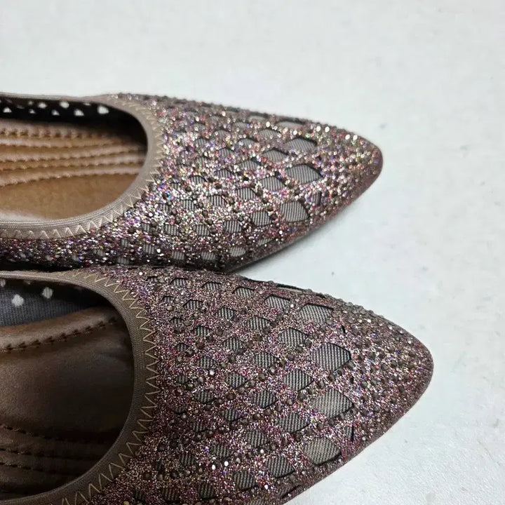 [BUNJANG] Glitter Mesh Heels / 245)글리터 매쉬 구두