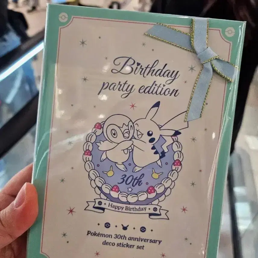 [BUNJANG] Pokemon 30th Anniversary Deco Sticker Set / 포켓몬30주년 데코 스티커세트((새상품))