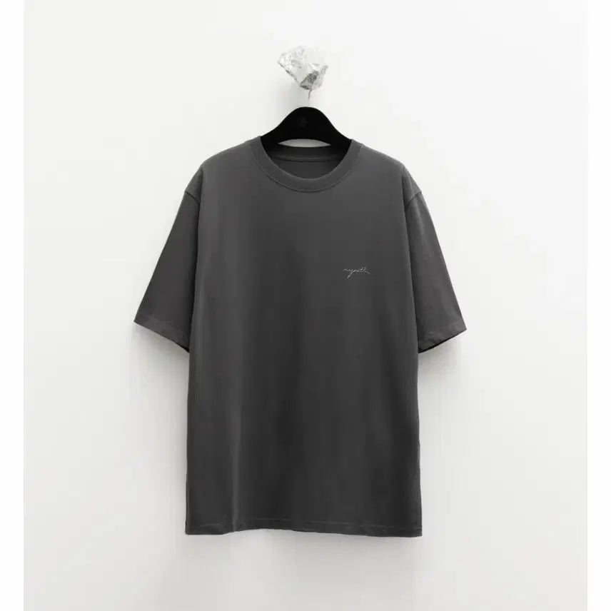 [BUNJANG] Youth Logo T-shirt Charcoal Gray Size S / 유스 로고 티셔츠 차콜 그레이 S사이즈 판매