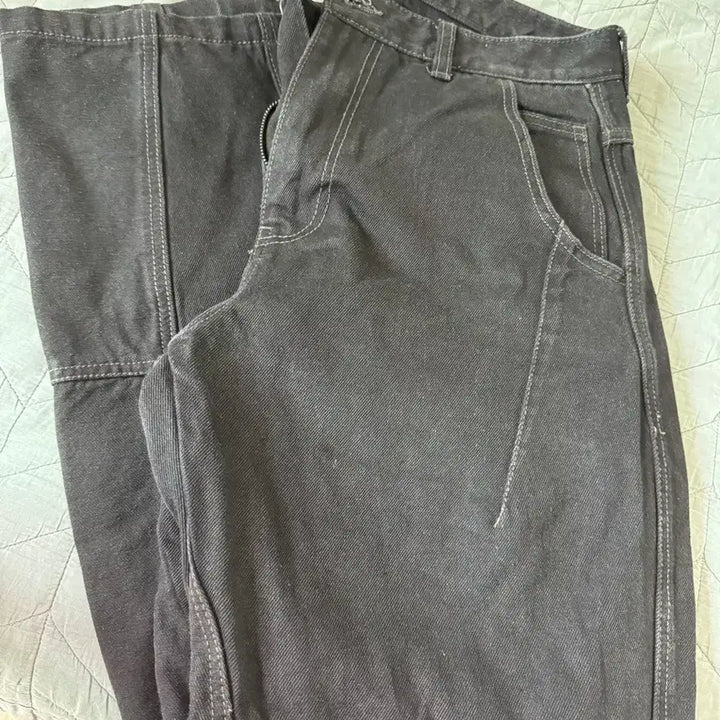 [BUNJANG] ETC E Curved Panel Denim Pants L / 이티씨이 커브드 패널 데님 팬츠 L