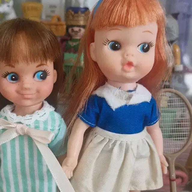[BUNJANG] Vintage Terry Doll with Tennis Racket / 빈티지 인형 테리