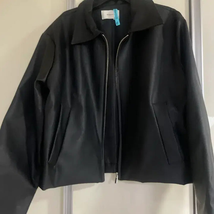 [BUNJANG] 98 Project 98°C Leather Black Jacket / 98 프로젝트 98도씨 레더 블랙자켓