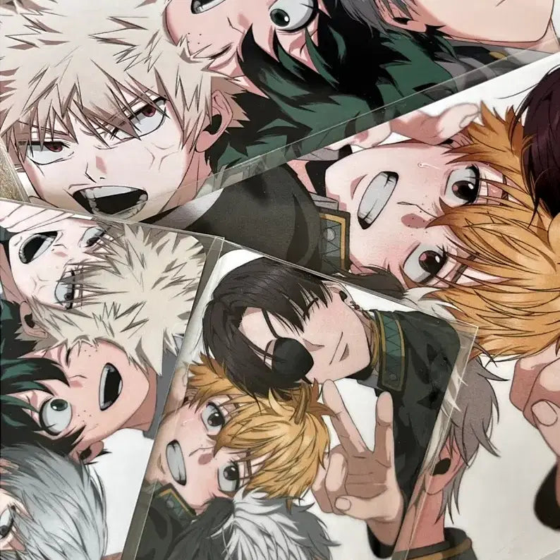 [BUNJANG] My Hero Academia Winter Breathing Photocards &amp; Postcard Set / 나의 히어로 아카데미아 히로아카 윈브레 통판 포카 + 엽서 세트