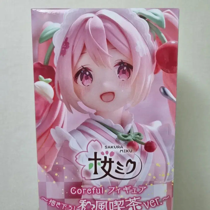 [BUNJANG] Taito Sakura Miku Coreful Teahouse Figure / 미개봉) 사쿠라 미쿠 Coreful 찻집 피규어 타이토 미쿠 메이드 카페