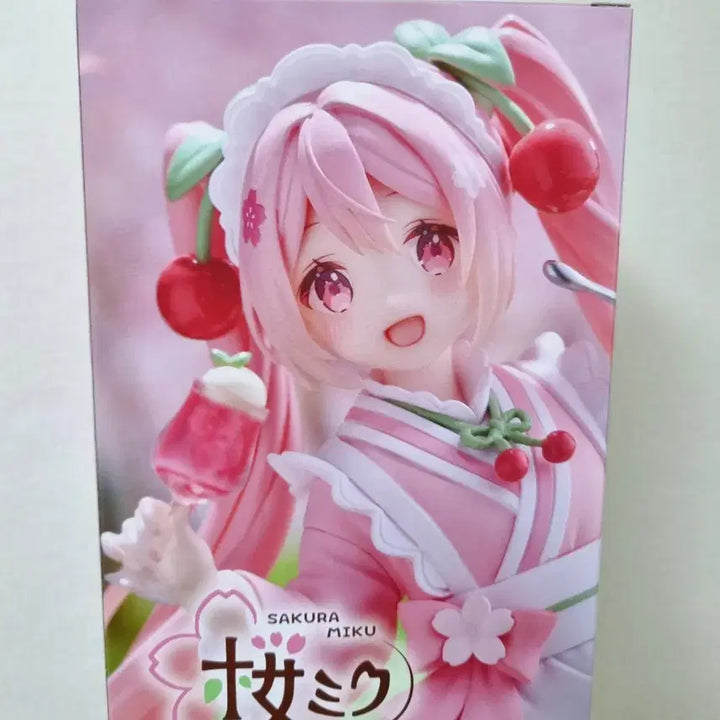 [BUNJANG] Taito Sakura Miku Coreful Teahouse Figure / 미개봉) 사쿠라 미쿠 Coreful 찻집 피규어 타이토 미쿠 메이드 카페