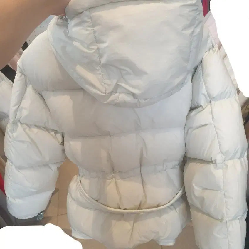 [BUNJANG] K2 Bagel Padded Long Coat Ivory Size 95 / 수지패딩 K2 베이글패딩 아이보리 색상 판매(95사이즈)