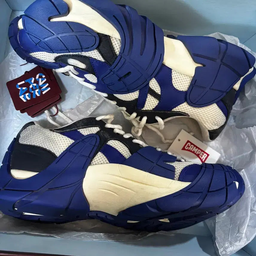 [BUNJANG] Camper Tormenta Dark Blue/White Sneakers / 캠퍼 토르맨타 다크블루화이트(42)