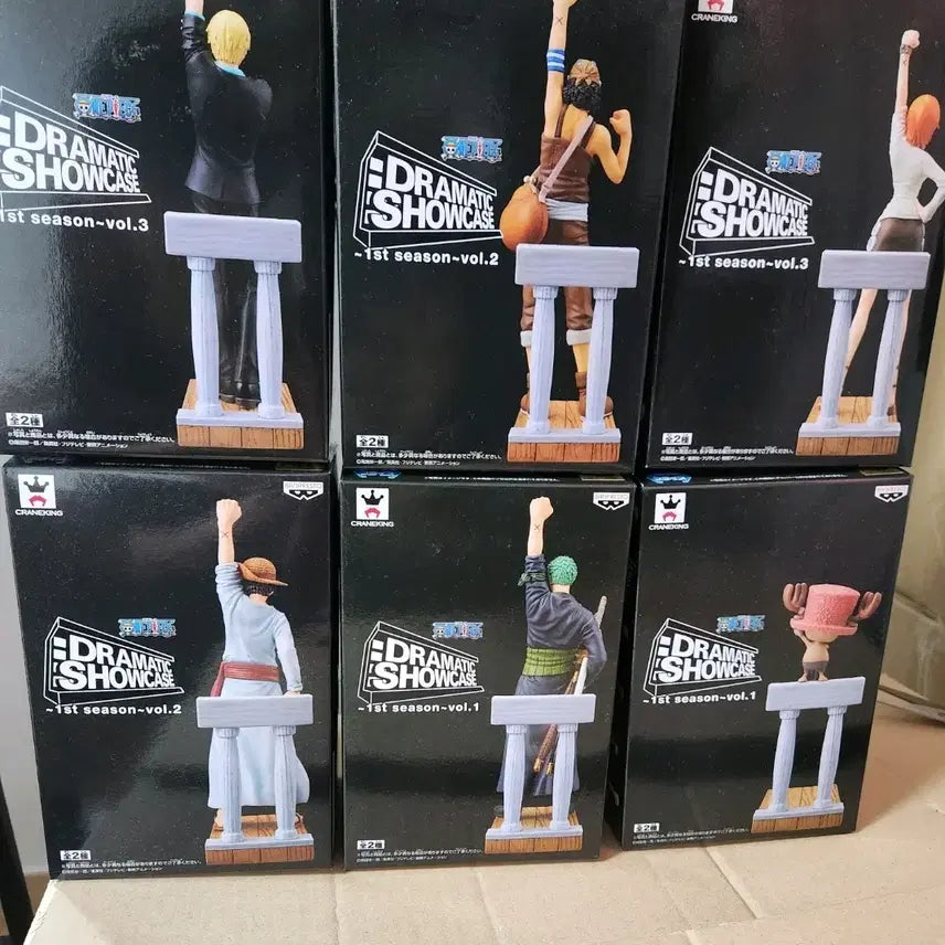 [SOLD OUT] 원피스 피규어드라마틱쇼케이스 동료의 증표 시즌1 미개봉 풀세트 판매합니다