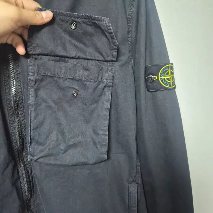 [BUNJANG] Stone Island Windbreaker Jacket / 스톤아일랜드 바람막이