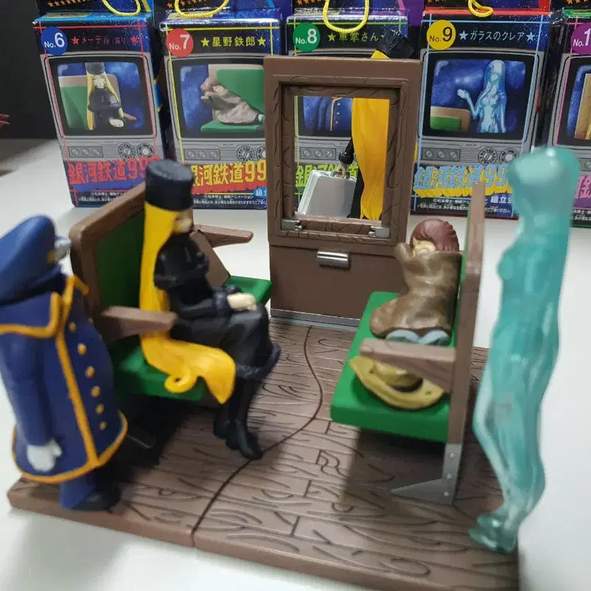 [BUNJANG] Galaxy Express 999 Television Anime Museum 5-Piece Bundle Set / 은하철도999 테레비 아니메 뮤지엄5종 일괄 판매