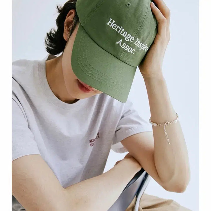 [BUNJANG] Union Blue Heritage Washed Ball Cap Green / 유니온블루 HERITAGE WASHED BALL CAP [GREEN]
