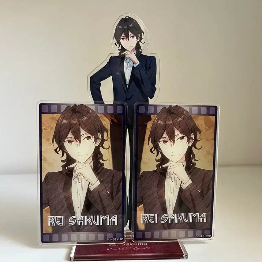 [BUNJANG] Sakuma Rei Acrylic Photocard &amp; Stand Set / 사쿠마레이 아크릴 포토카드, 아크릴 스탠드