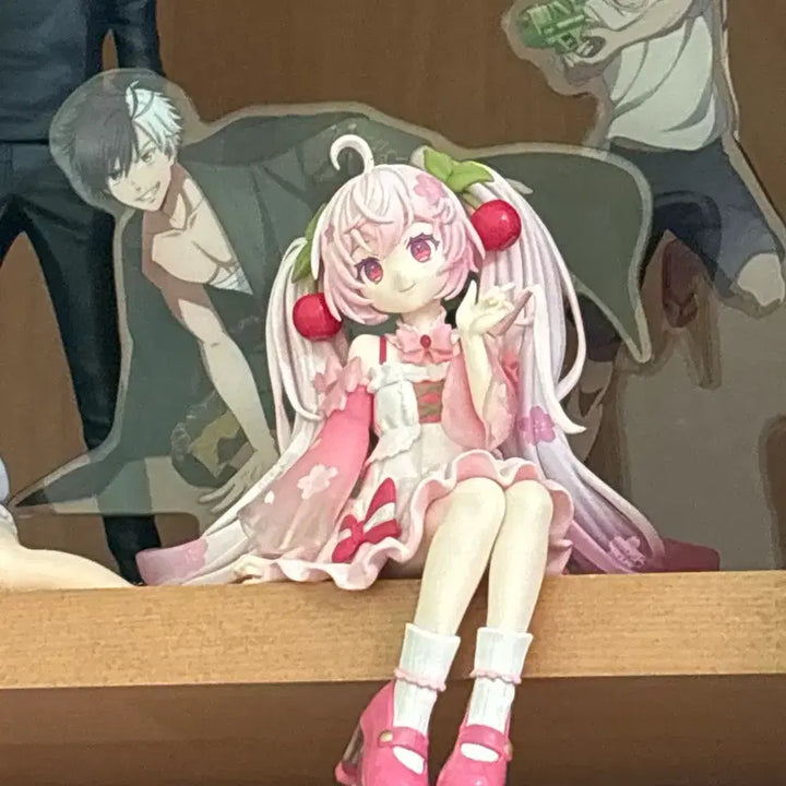 [BUNJANG] Sakura Miku 2025 Noodle Stopper Figure / 2025 사쿠라 미쿠 누들 스토퍼