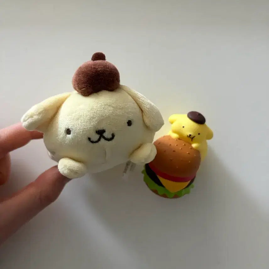 [BUNJANG] Sanrio Pompompurin Doll Kuromi Figure / 산리오 폼폼푸린 인형 쿠지 피규어