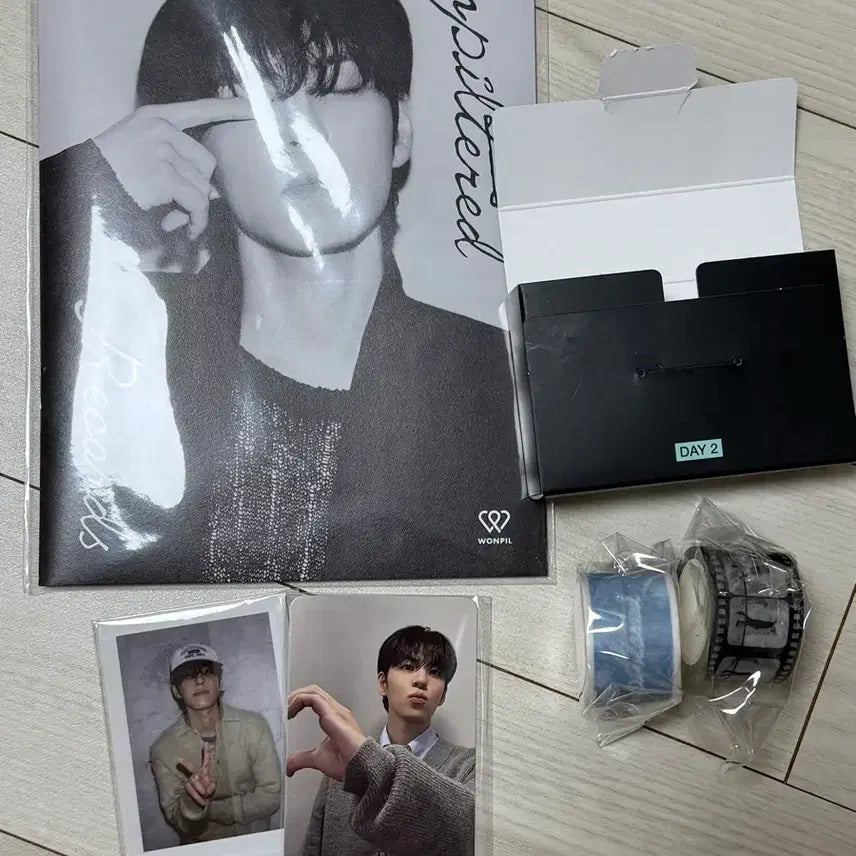 [BUNJANG] DAY6 Wonpil Concert Admission Gift Set Photocard Masking Tape Essay Book / 원필 중콘 입장기프트(포카,마스킹테이프)+ 에세이북