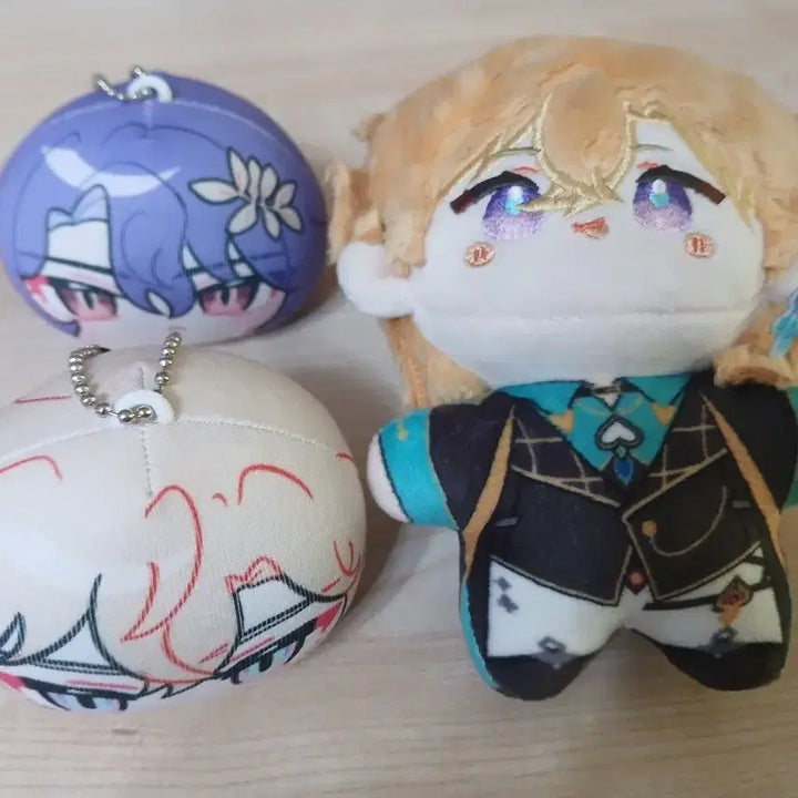 [BUNJANG] Aventurine Plushie &amp; Ruan Mei Plushie Bundle Set / 어벤츄린 솜인형+레이시오 어벤츄린 만쥬 일괄