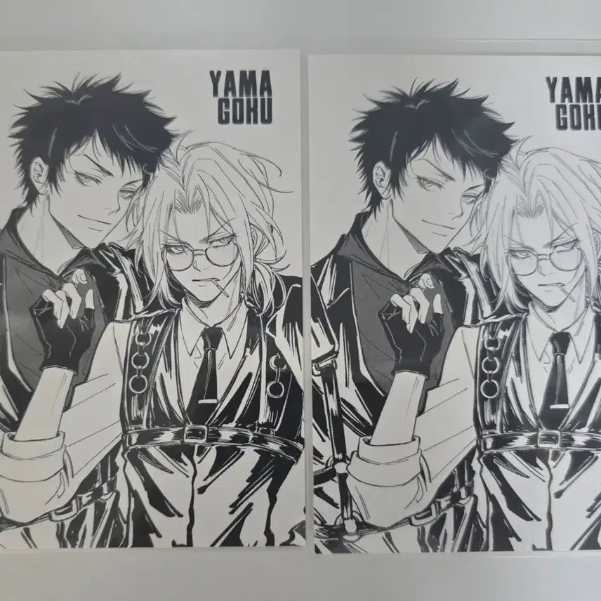 [BUNJANG] Reborn! Unofficial Yamagoku Postcard Set / 가정교사 히트맨 리본 비공식 야마고쿠 엽서 세트